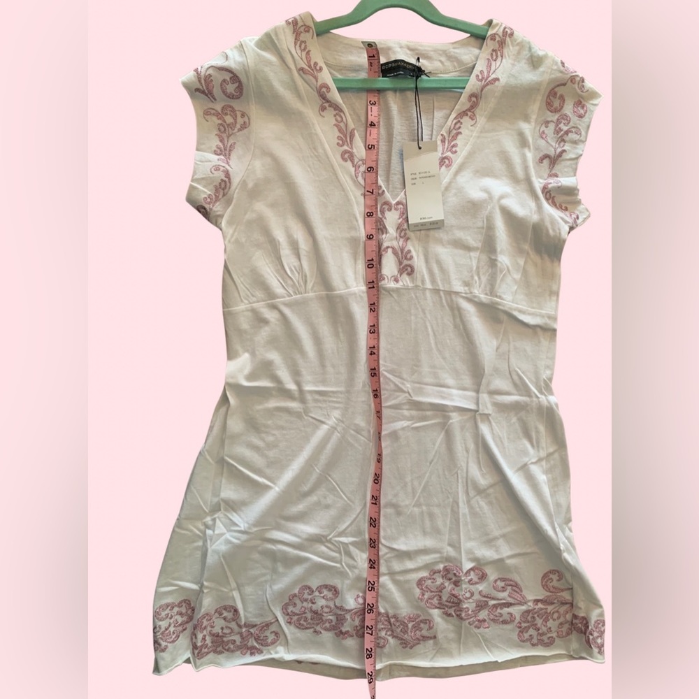 BCBG MAXAZRIA tunic shirt, Size L, NWT